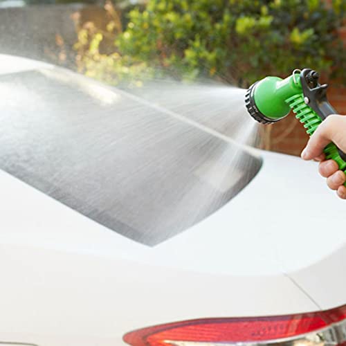 50ft Garden Hose Water Pipe, Durable Water Hose with 7 Function No...