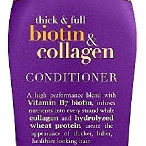 OGX Thick & Full + Biotin & Collagen Conditioner 3 oz Pack of 2