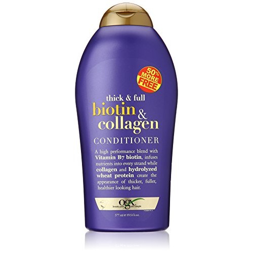 OGX Thick & Full Biotin & Collagen Shampoo + Conditioner 19.5oz,...
