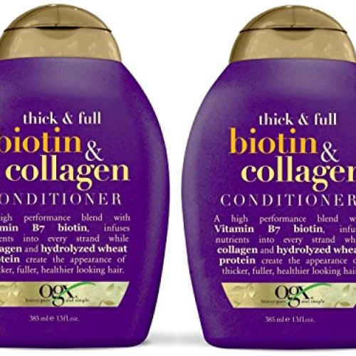 Organix Thick and Full Biotin and Collagen, DUO Set Shampoo + Cond...