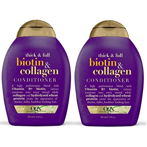 Organix Thick and Full Biotin and Collagen, DUO Set Shampoo + Cond...