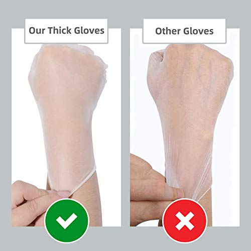 Disposable Medical Clear Vinyl Exam Gloves Industrial Gloves - Lat...