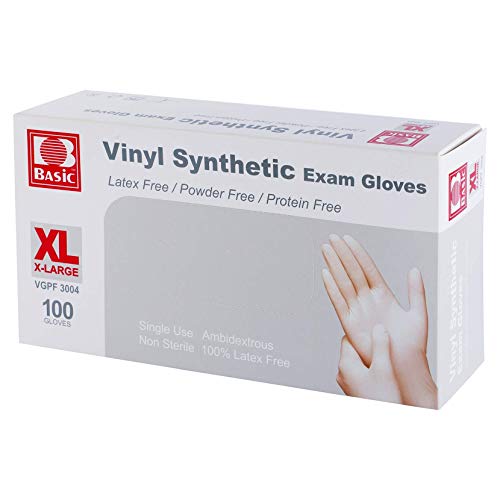 Disposable Medical Clear Vinyl Exam Gloves Industrial Gloves - Lat...