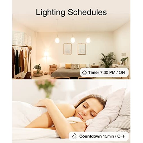 OHMAX Smart Switch, Single Pole Not 3-Way 2.4Ghz WiFi Smart Ligh...