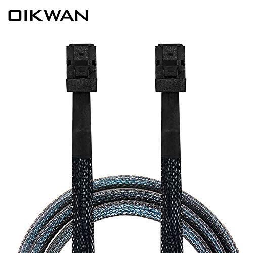 OIKWAN Internal Mini SAS SFF-8643 to SFF-8643, Internal Mini SAS t...