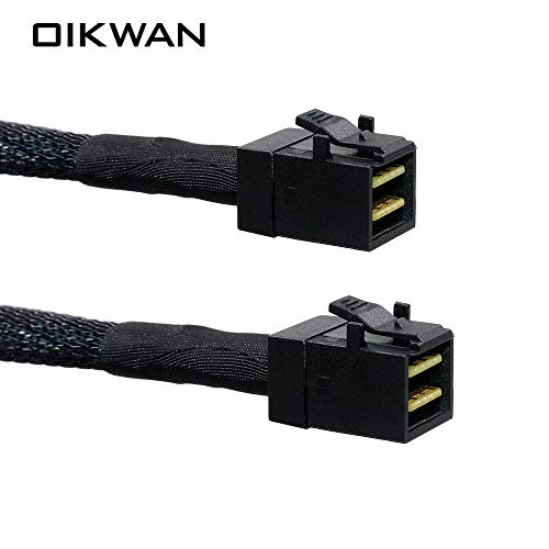 OIKWAN Internal Mini SAS SFF-8643 to SFF-8643, Internal Mini SAS t...