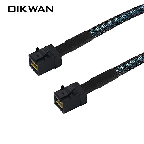 OIKWAN Internal Mini SAS SFF-8643 to SFF-8643, Internal Mini SAS t...