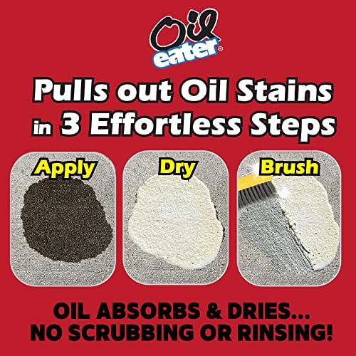Overnight Stain Remover for Cleaning Oil Stains on Concrete, Drive...