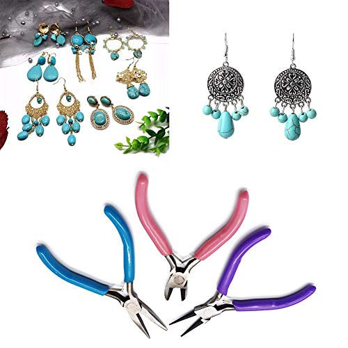 3 PCS Jewelry Pliers Set,Craft Plier Tool,Pliers for Jewelry Makin...
