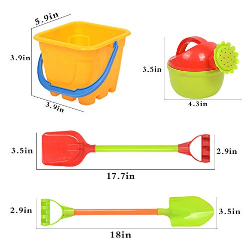 OJYUDD 14 PCS Beach Sand Toys Set,Kids Beach Toys Set,Baby Bath To...