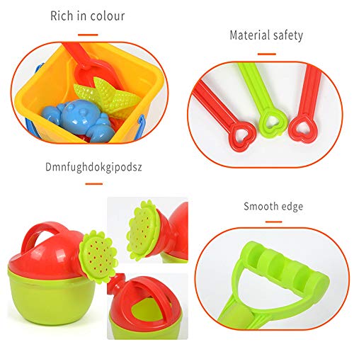 OJYUDD 14 PCS Beach Sand Toys Set,Kids Beach Toys Set,Baby Bath To...