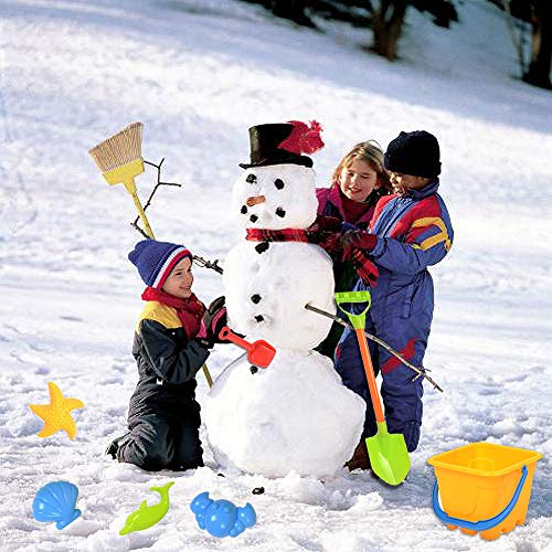 OJYUDD 14 PCS Beach Sand Toys Set,Kids Beach Toys Set,Baby Bath To...