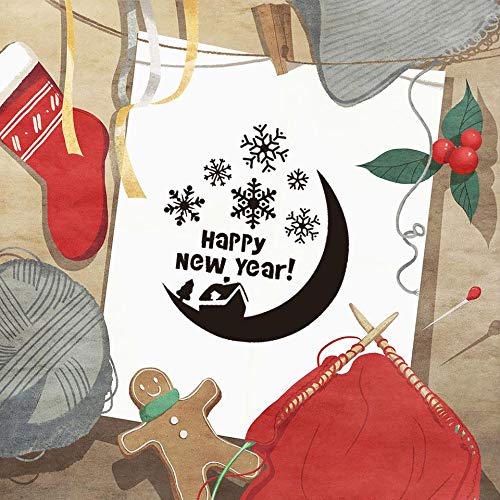 Letter Stencils,Christmas Stencils for Painting on Wood, Reusable ...