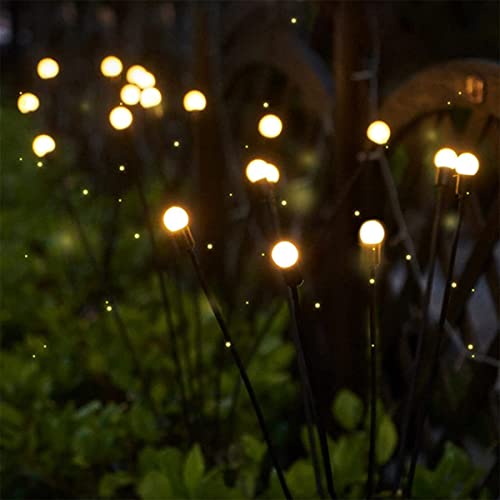 OKAYLY Solar Garden Lights, 2 PCS 6LED Starburst Swaying Light, So...