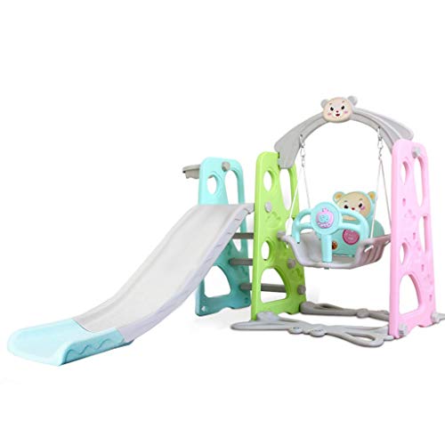 OKBOP Toddler Climber Slide Swing Set with Swimming Pool Sea Ball,...
