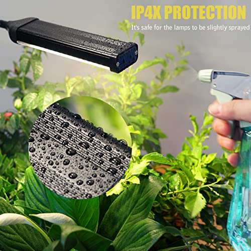Oktrionce LED Grow Lights for Indoor Plants 3 Heads, Sunlike 270 L...