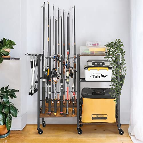 Olakee Fishing Rod Holders Fishing Gear Fishing Equipment Organize...