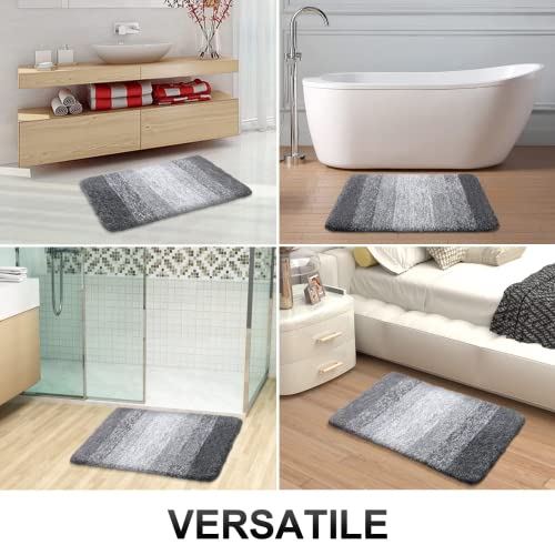 OLANLY Luxury Rug, Extra Soft and Absorbent Microfiber Rugs, Non-S...