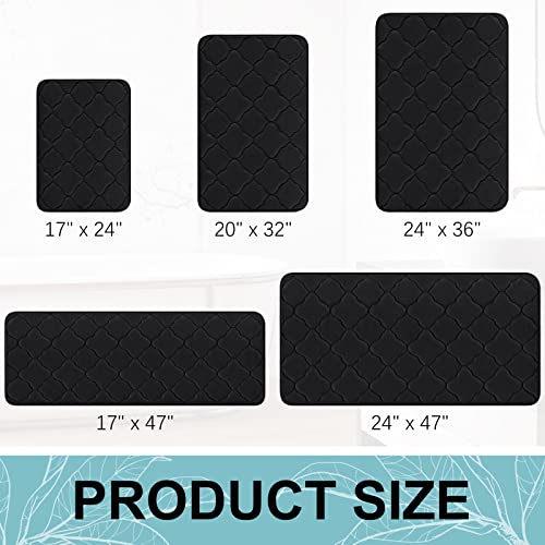 OLANLY Memory Foam Bath Mat Rug, Ultra Soft Non Slip and Absorbent...