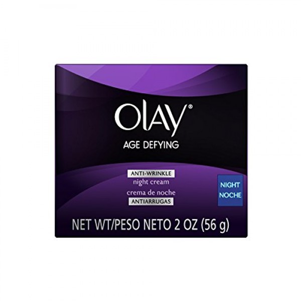 Olay Age Defying Anti-Wrinkle Replenishing Night Face Cream 2 Oz ...