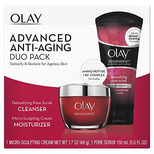 Olay Regenerist Advanced Anti-Aging Pore Scrub Cleanser 5.0 Oz a...