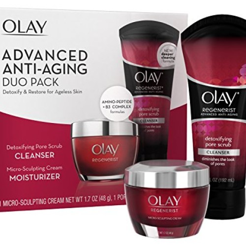 Olay Regenerist Advanced Anti-Aging Pore Scrub Cleanser 5.0 Oz a...
