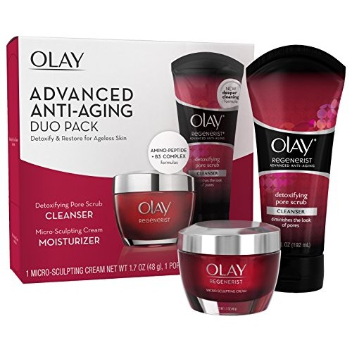 Olay Regenerist Advanced Anti-Aging Pore Scrub Cleanser 5.0 Oz a...
