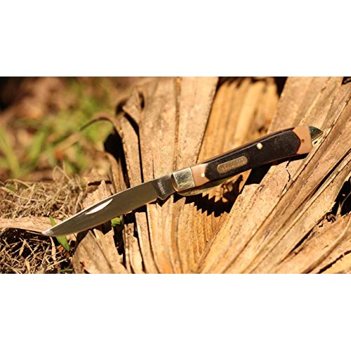 Old Timer 194OT tock Trapper Lockblade Folding Pocket Knife, M...