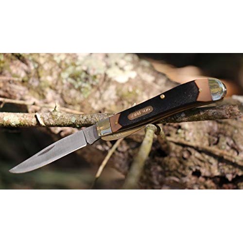 Old Timer 194OT tock Trapper Lockblade Folding Pocket Knife, M...