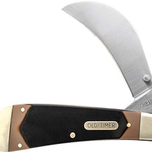 Old Timer 216OT Hawkbill Pruner 7in S.S. Traditional Lockblade Fol...