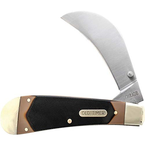 Old Timer 216OT Hawkbill Pruner 7in S.S. Traditional Lockblade Fol...