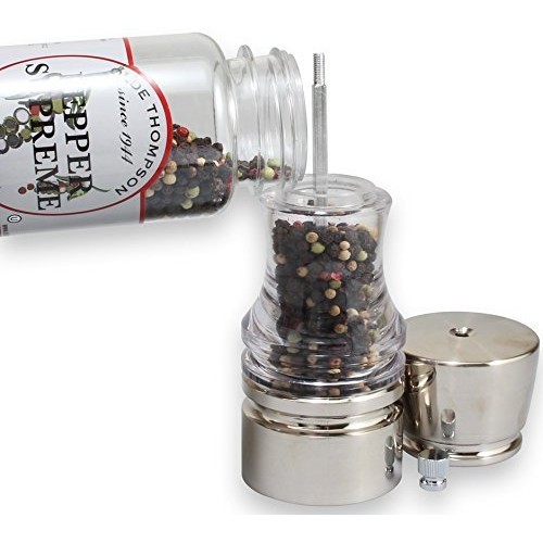Olde Thompson FBA_N4MS5NQ 7 Copper plated-Pepper mill & salt shak...