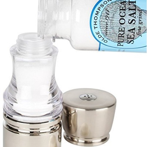 Olde Thompson FBA_N4MS5NQ 7 Copper plated-Pepper mill & salt shak...