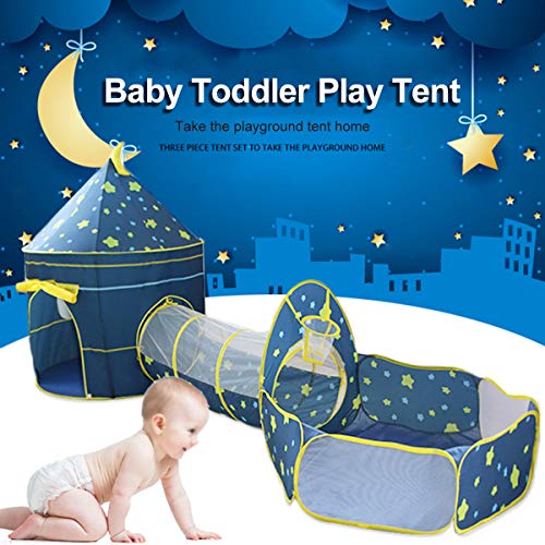 OldPAPA Kids Play Tent, Pop Up Play Tents with Crawl Tunnel & Ball...