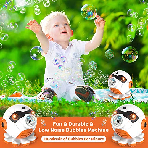 OleFun Bubble Machine Octopus Bubble Blower 1000 Bubbles Per Minut...
