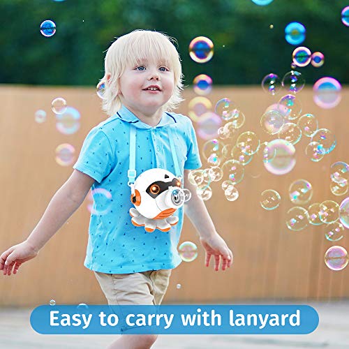 OleFun Bubble Machine Octopus Bubble Blower 1000 Bubbles Per Minut...