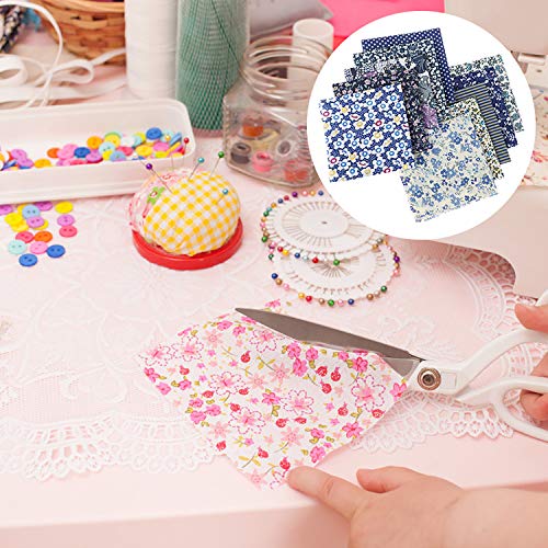 50Pcs 25×25cm Printed Cotton Quilting Fabric Patchwork Squares DIY...