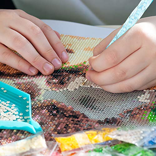 9 Pieces DIY Diamond Painting Glue Clay Embroidery Cross-Stitch Pa...