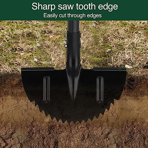 Oliynedy Lawn Edger Tool, Manual Grass Edger Long Handle 40 inch, ...