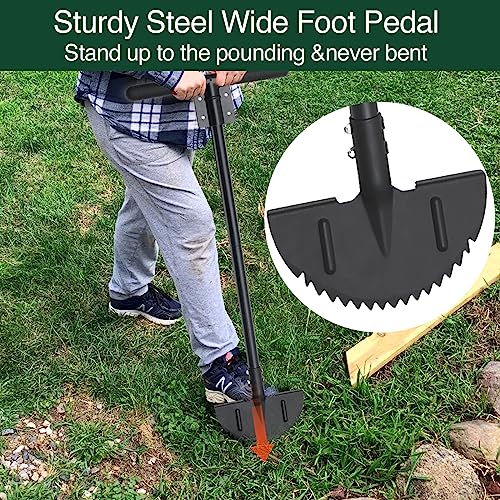 Oliynedy Lawn Edger Tool, Manual Grass Edger Long Handle 40 inch, ...