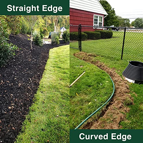 Oliynedy Lawn Edger Tool, Manual Grass Edger Long Handle 40 inch, ...