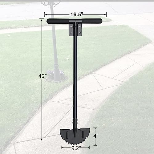 Oliynedy Lawn Edger Tool, Manual Grass Edger Long Handle 40 inch, ...