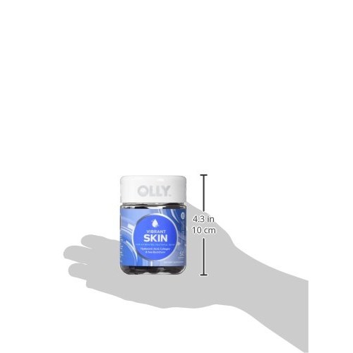 OLLY Vibrant Skin Gummy Supplement, with HYALURONIC ACID; Plump Be...