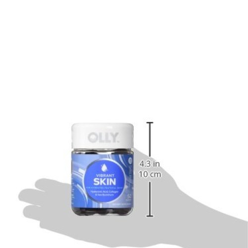 OLLY Vibrant Skin Gummy Supplement, with HYALURONIC ACID; Plump Be...