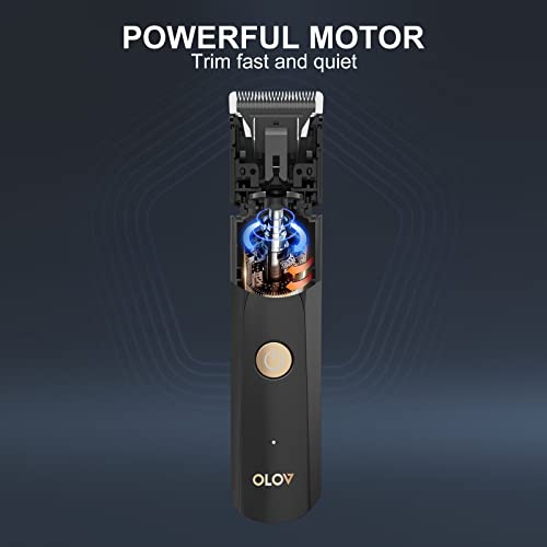 OLOV Electric Groin Hair Trimmer - Ball Trimmer for Men - Nose Hai...