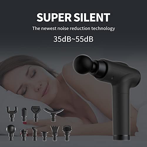 OLsky Massage Gun Deep Tissue, Handheld Electric Muscle Massager, ...