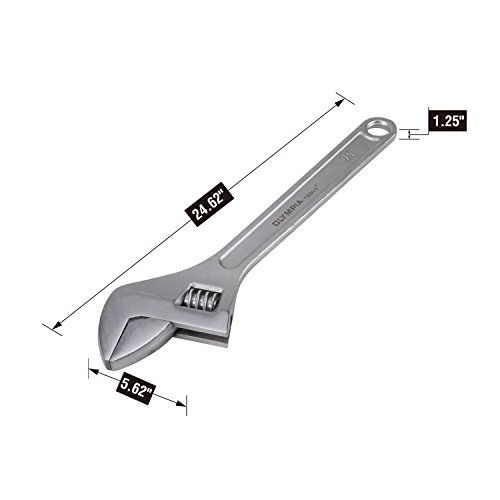 Olympia Tools 01-024 24-Inch Adjustable Wrench