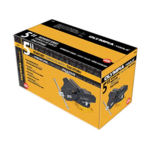 Olympia Tools Mechanics Bench Vise 38-615, 5 Inches