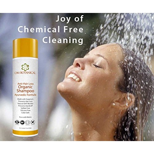SULFATE FREE Organic SHAMPOO for Men and Women. 100% Natural Ayurv...