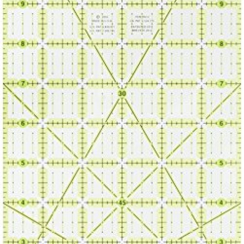 Omnigrip by Omnigrid Non-Slip Ruler, 6 x 12